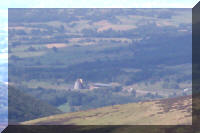 Vue de Vulcania depuis le Puy de Dme