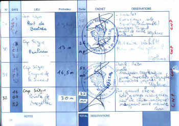Page 10 du carnet