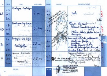 Page 20 du carnet