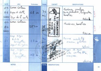 Page 23 du carnet