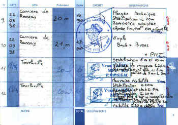 Page 5 du carnet