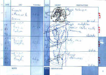 Page 9 du carnet